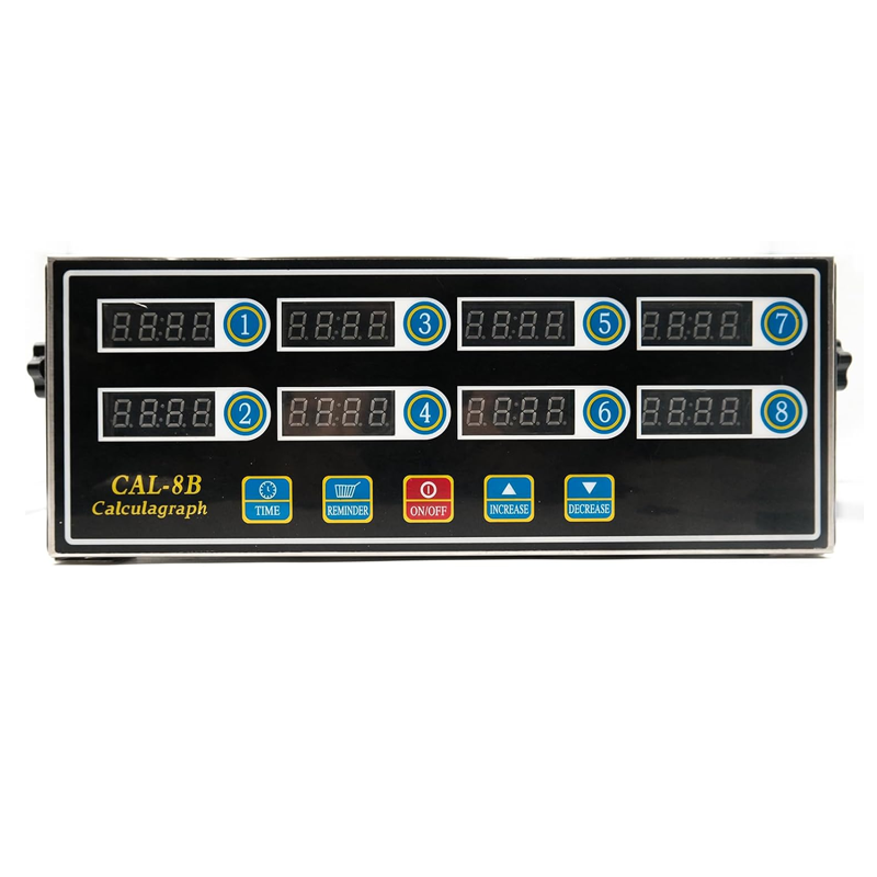 Commercial Kitchen Timer - 8-Kanal Digitaler Küchentimer, Restaurant-Erinnerungssystem, Kommerzieller Kochtimer