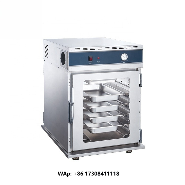 Commercial Kitchen Equipment - Elektrischer Speisenwärmer-Schrank mit Rädern Chefmax Hotel
