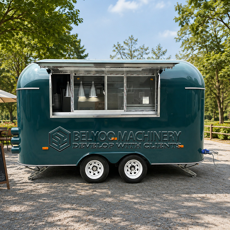 Commercial Kitchen Equipment - Belyoo Kommerzieller Food-Trailer Maßgefertigte Mobile Küche