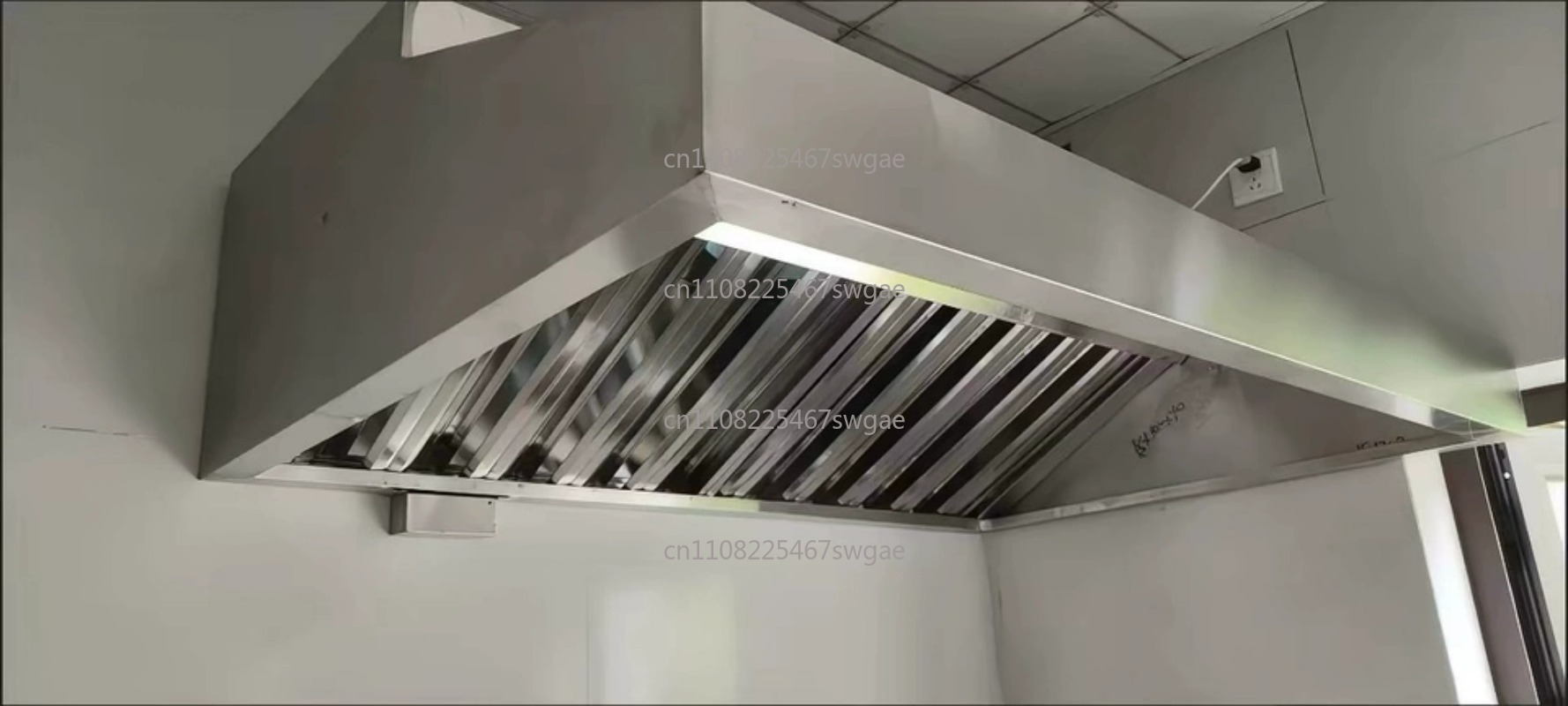 Commercial Kitchen Range Hood - Edelstahl-Küchenabzugshaube mit Hoher Leistung für Restaurants