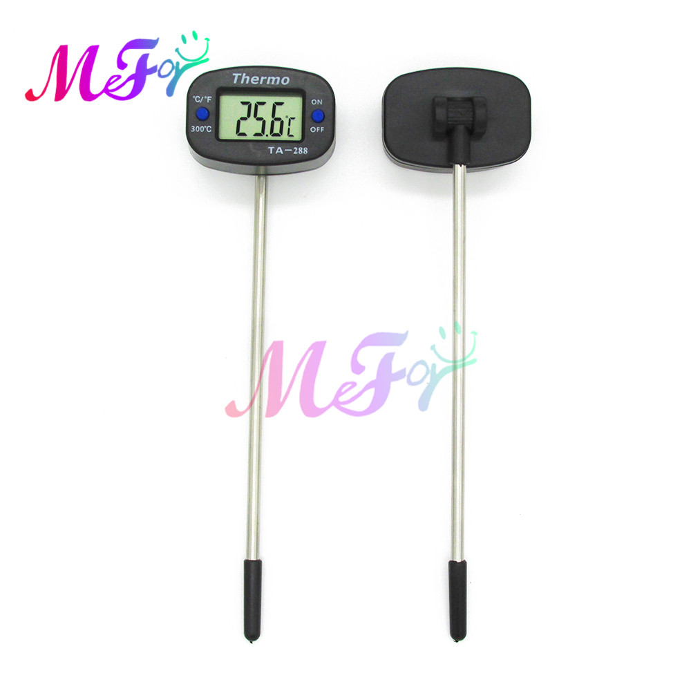 Food Warmer Display - Digitales Lebensmittelthermometer, elektronische Sonde mit LCD-Display