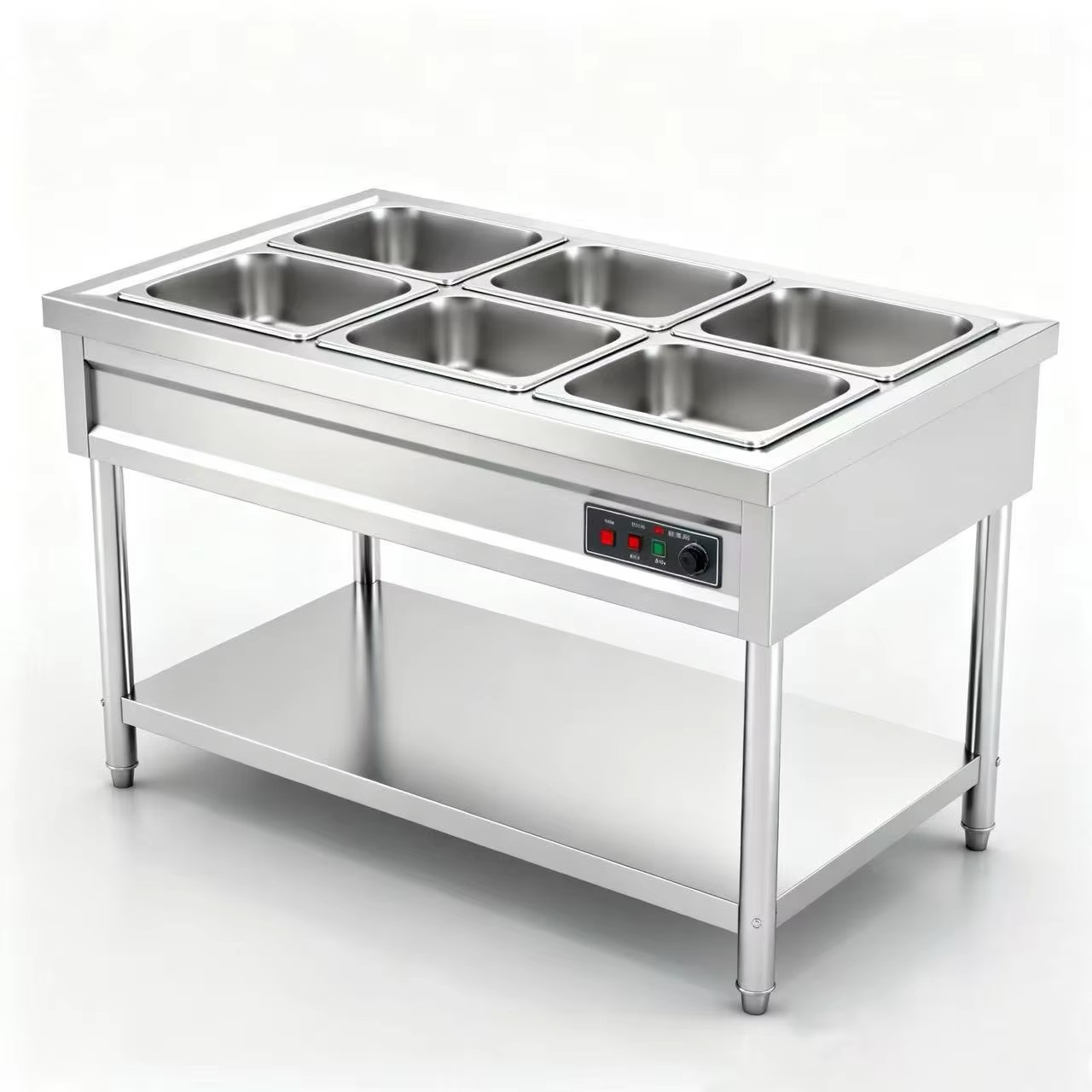 Food Warmer Display - Warmhaltevitrine für Restaurants, Buffets, gewerbliche Bain-Marie-Systeme,