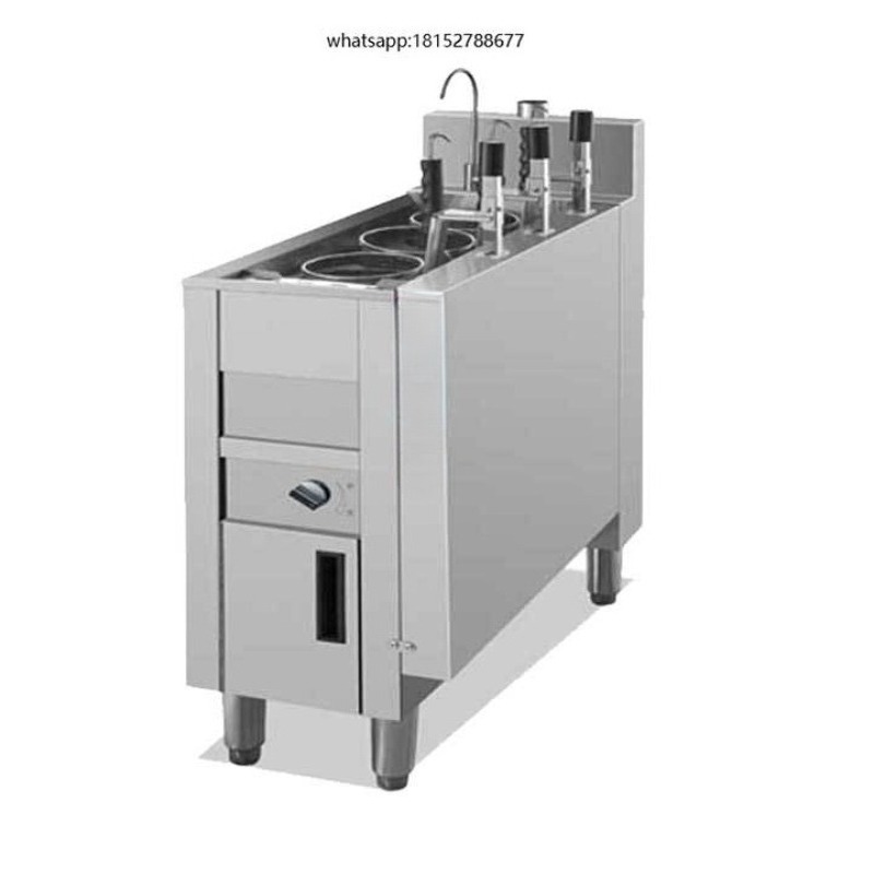 Commercial Kitchen Equipment - Kommerzielles 3-Kessel-Elektrogerät mit automatischer Hebefunktion für