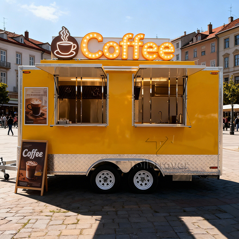 Kommerzieller Street-Food-Truc – Commercial Kitchen Units For Sale Bewertung und Preis