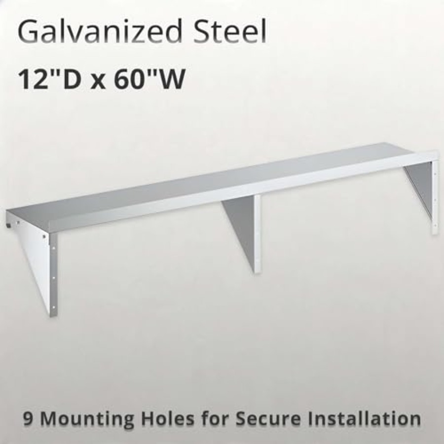 Wandregal für Großküchen: verz – Commercial Kitchen Backsplash Bewertung und Preis