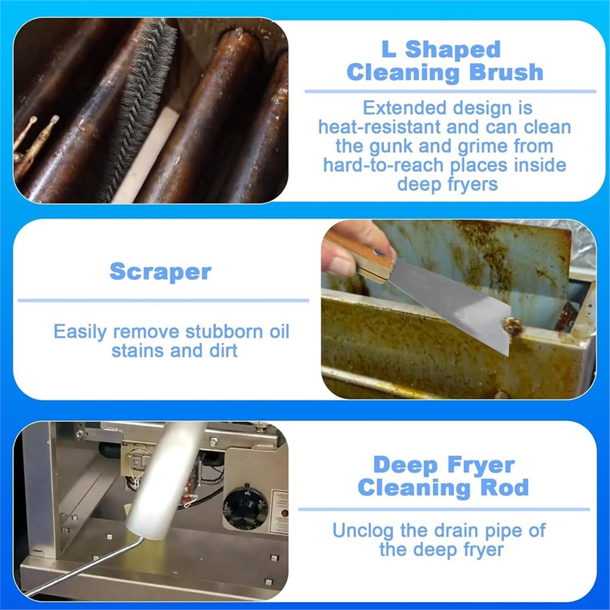 A1986K Gewerbliche Fritteusen- – Kitchen Cleaner Commercial Bewertung und Preis