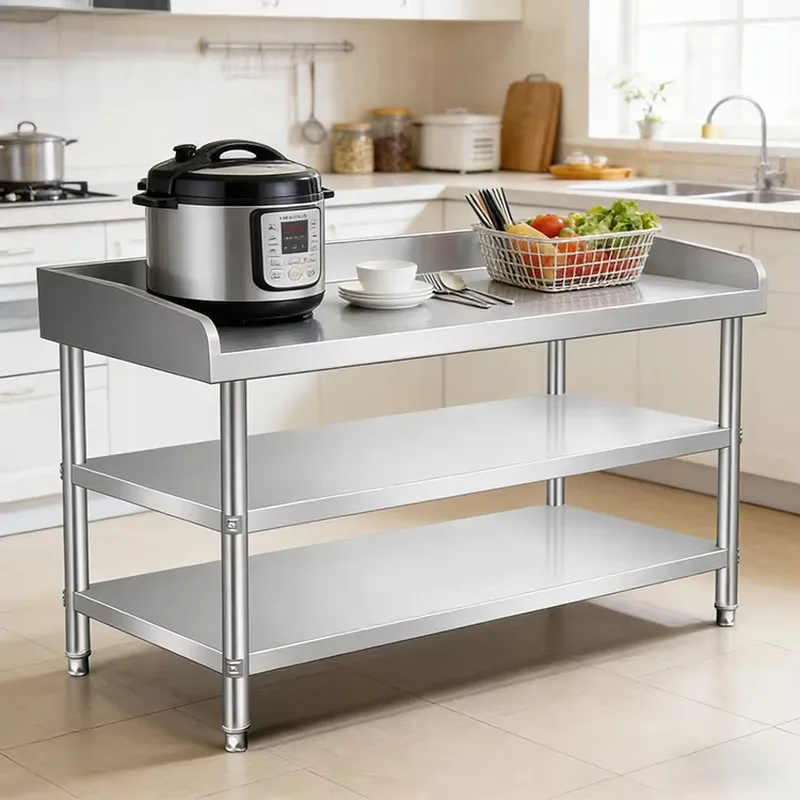 Kommerzielle Edelstahl-Arbeits – Commercial Kitchen Backsplash Bewertung und Preis
