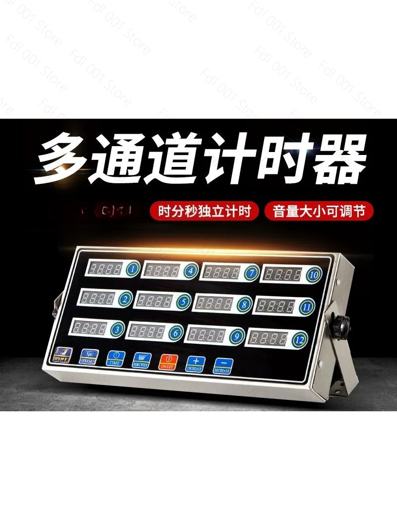 Kommerzieller 12-Kanal-Timer K – Commercial Kitchen Timer Bewertung und Preis