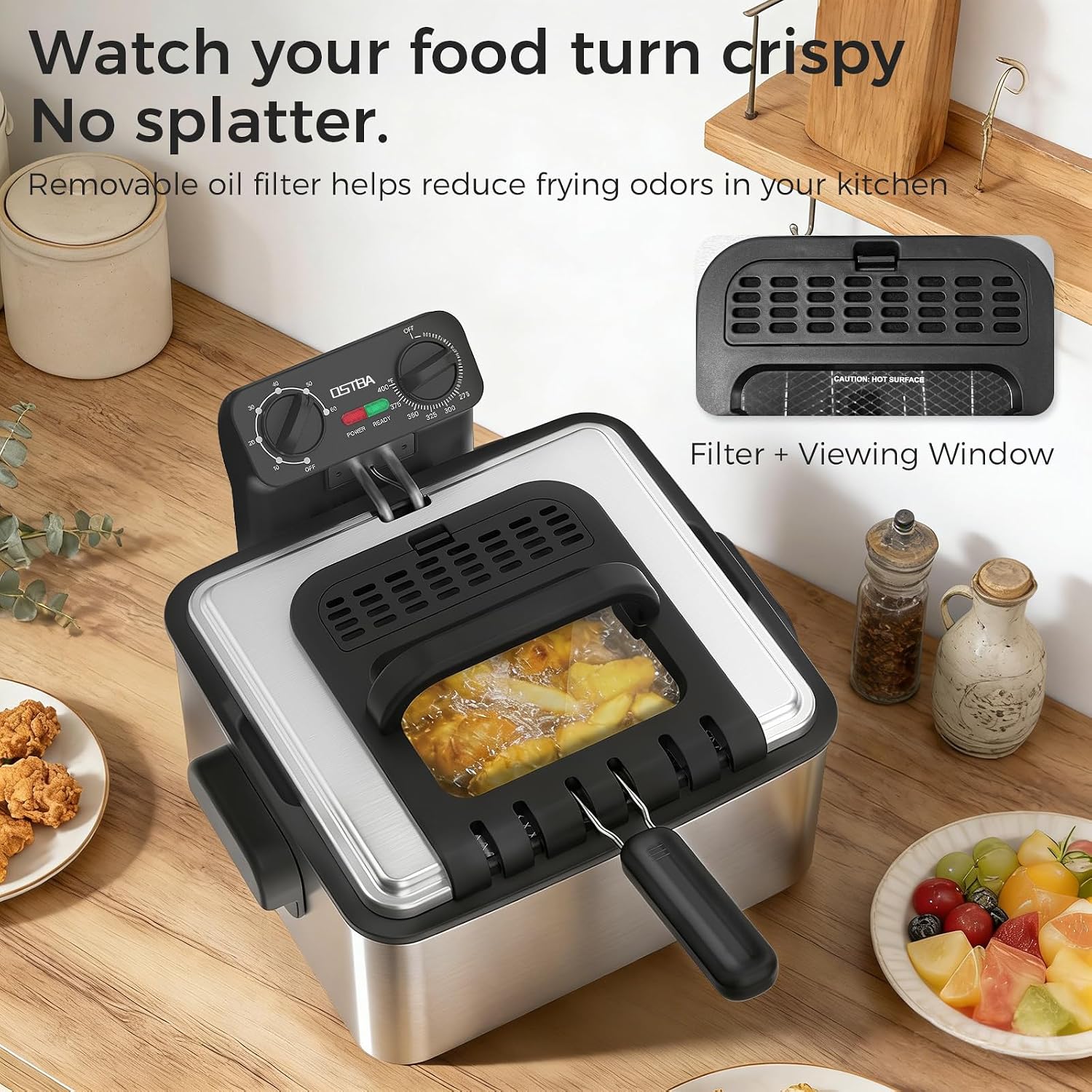 Elektrische Fritteuse mit 3 Kö – Commercial Kitchen Appliances Bewertung und Preis