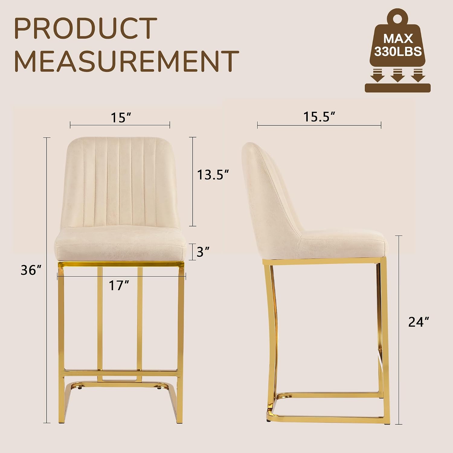 Barhocker-Set mit 4 Stühlen un – Commercial Kitchen Island Bewertung und Preis