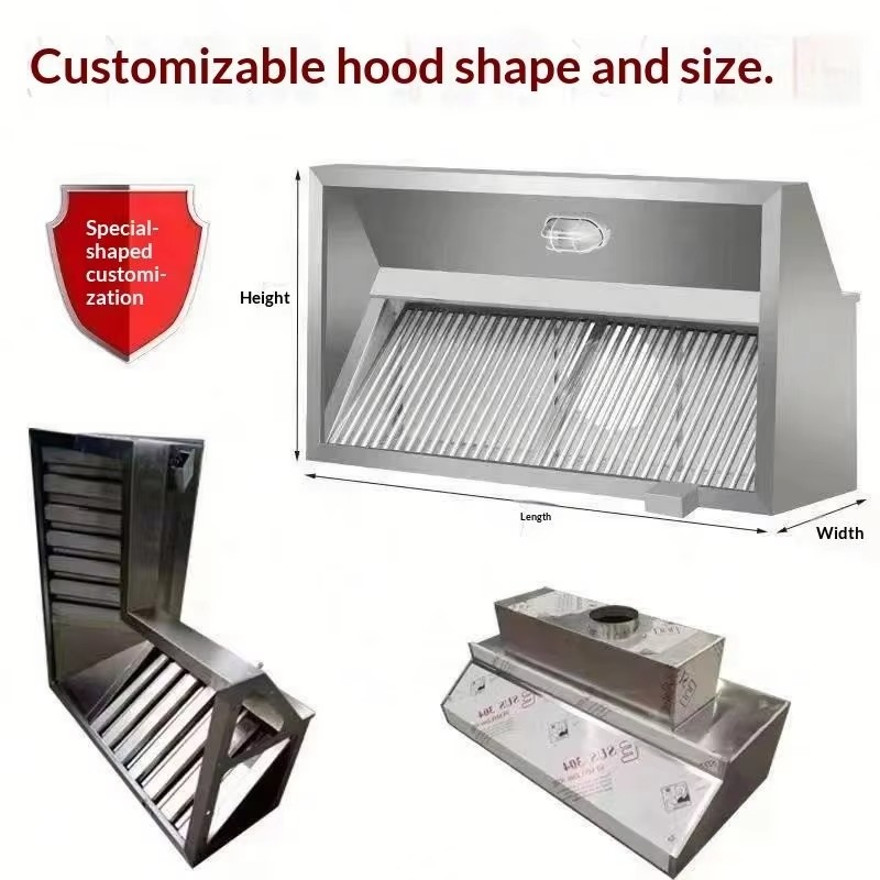 Kommerzielle Anpassbare Küchen – Commercial Kitchen Hood Bewertung und Preis