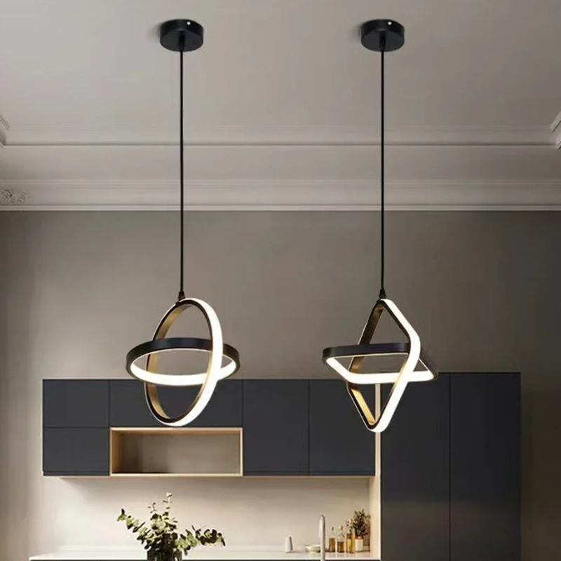 Moderne LED-Pendelleuchte Schw – Commercial Kitchen Island Bewertung und Preis