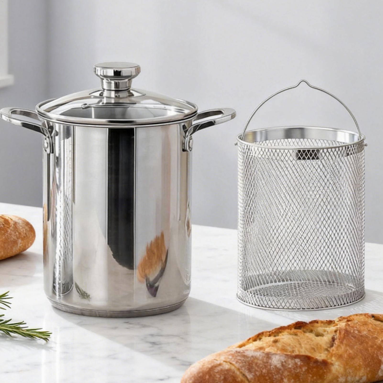 4L Edelstahl-Fritteuse mit Öls – Commercial Kitchen Appliances Bewertung und Preis