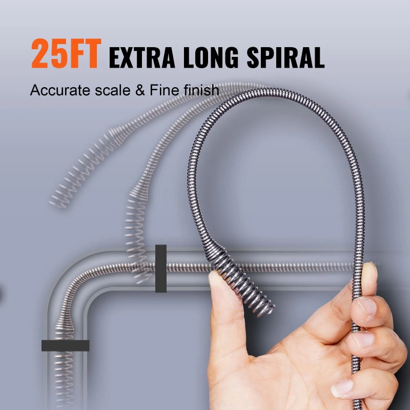 Abflussreinigungsmaschine 25FT – Kitchen Cleaner Commercial Bewertung und Preis