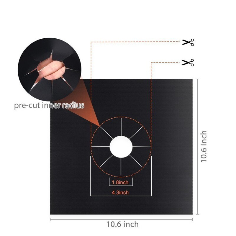 4-teiliger Gasherd-Schutz, Her – Commercial Kitchen Vent Hood Bewertung und Preis