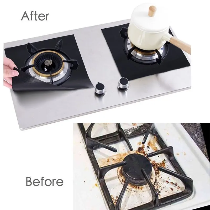 4-teiliger Gasherd-Schutz, Her – Commercial Kitchen Vent Hood Bewertung und Preis