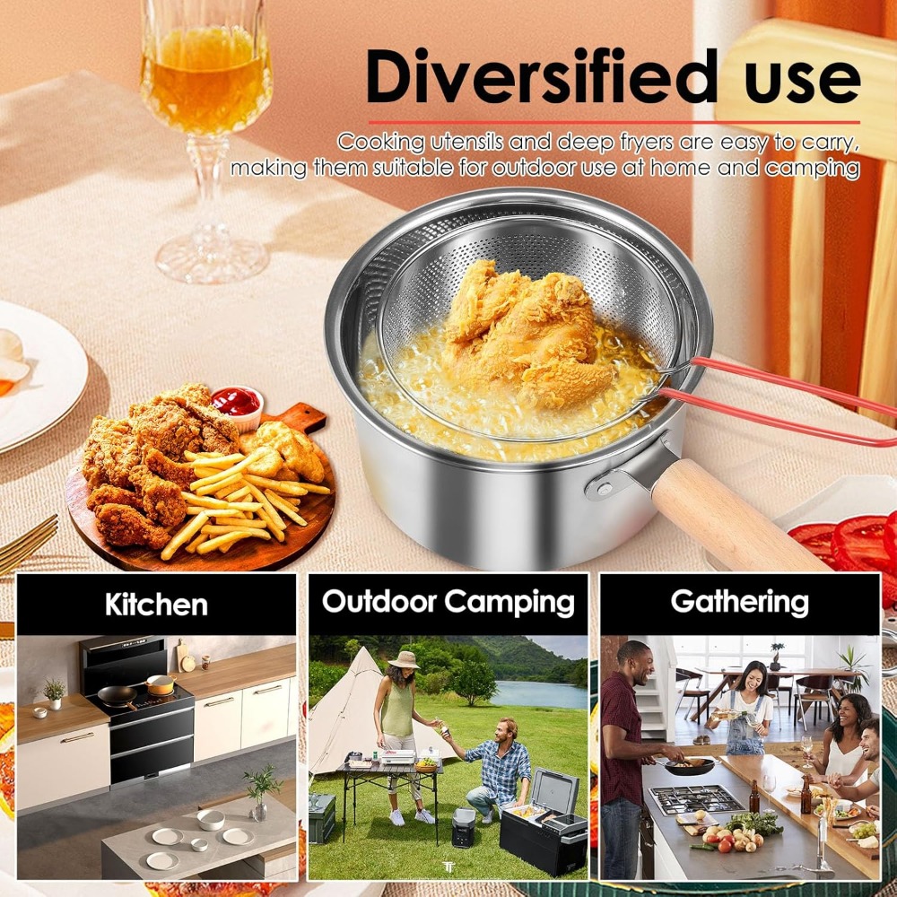 2,5-Liter-Edelstahl-Fritteuse  – Commercial Kitchen Appliances Bewertung und Preis