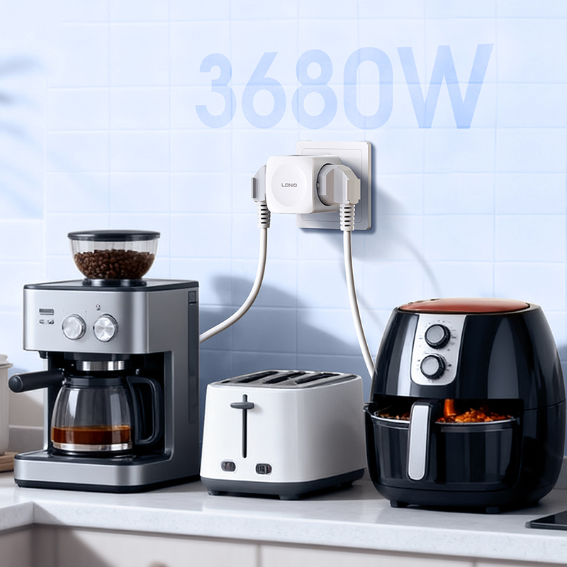LDNIO 4 EU-Steckdosen-Stromwür – Commercial Kitchen In Residential Home Bewertung und Preis