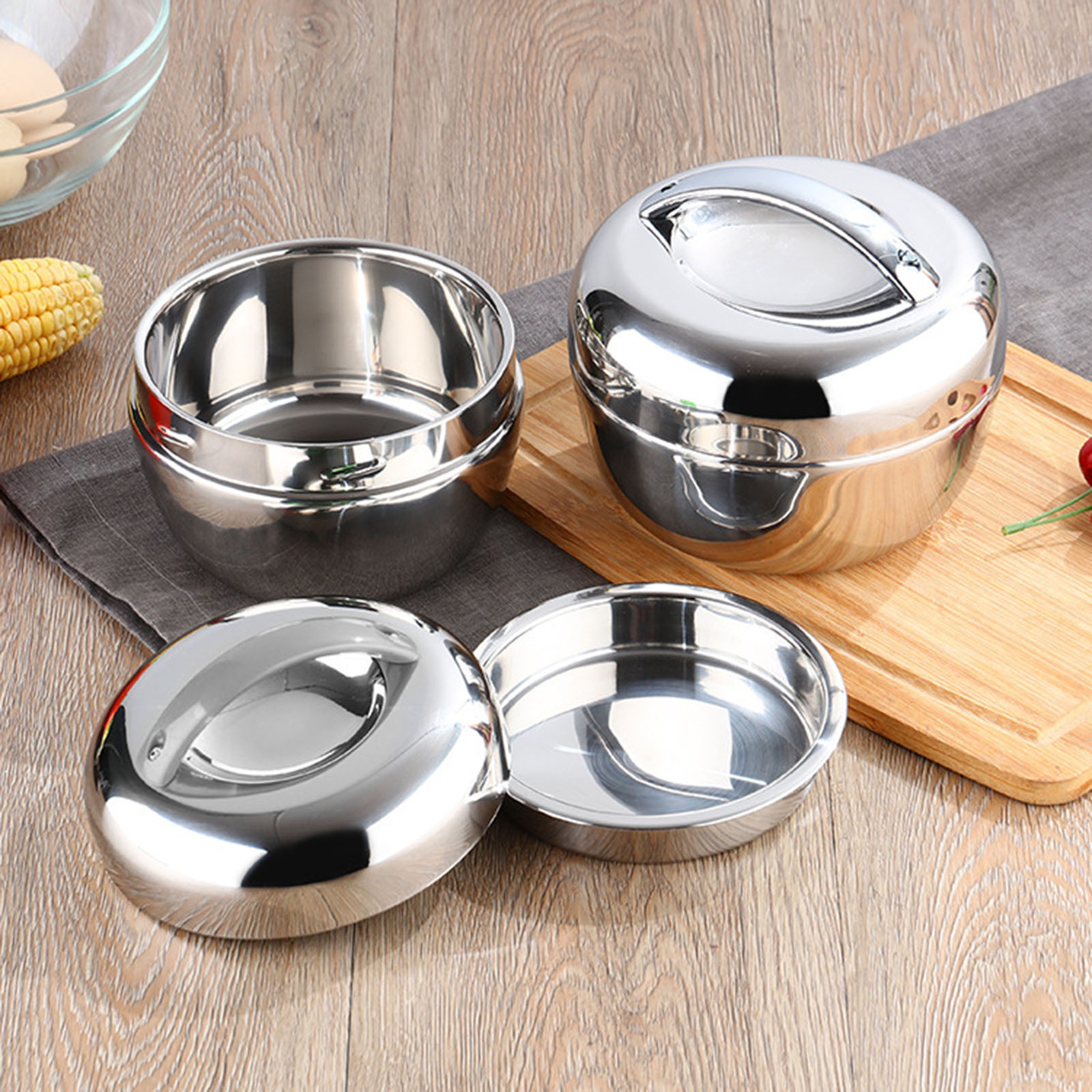 Edelstahl isolierte Thermoskan – Food Warmer Display Bewertung und Preis
