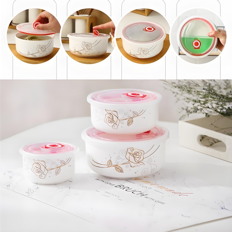 Drei-stück set, fine bone chin – Food Warmer Display Bewertung und Preis