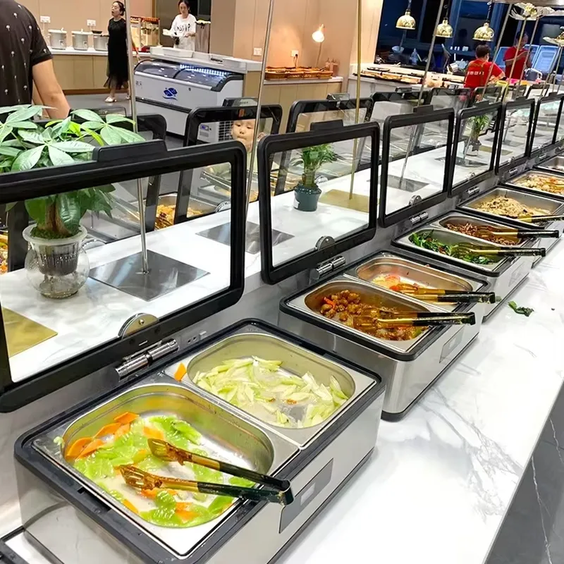 Chafing Dish mit Glasdeckel Ed – Food Warmer Display Bewertung und Preis
