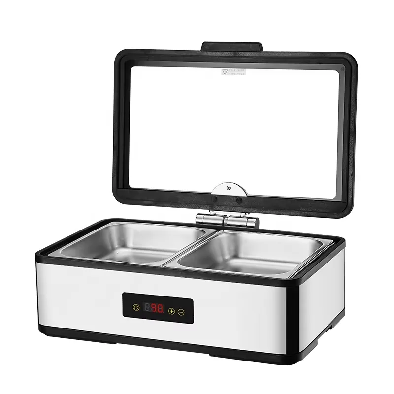 Chafing Dish mit Glasdeckel Ed – Food Warmer Display Bewertung und Preis