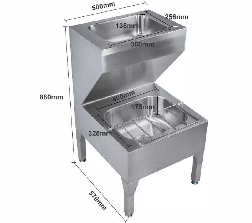 Gewerbliche Edelstahl-Industri – Kitchen Cleaner Commercial Bewertung und Preis
