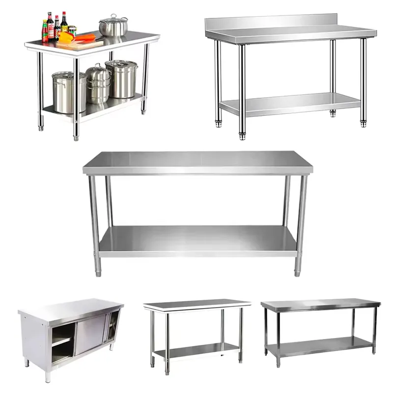 1500x800x900mm Edelstahl-Arbei – Commercial Kitchen Backsplash Bewertung und Preis