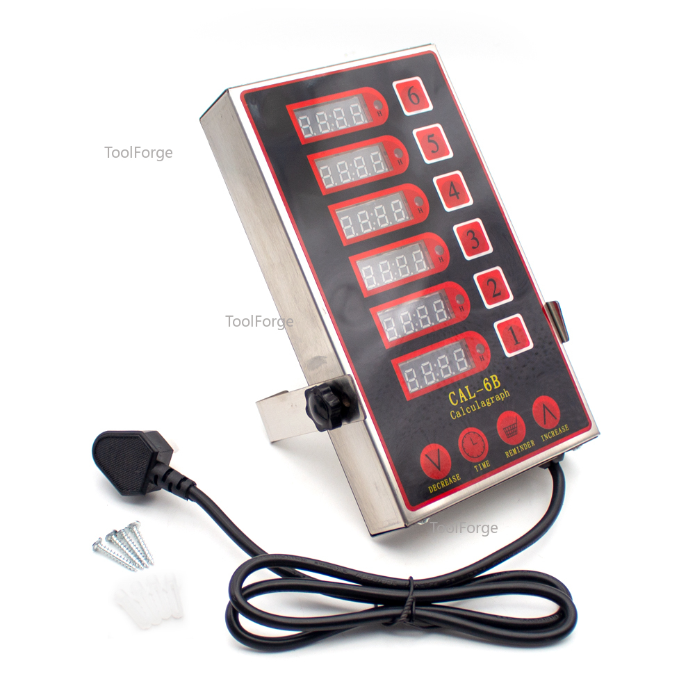 Kommerzieller 6-Kanal-Digital- – Commercial Kitchen Timer Bewertung und Preis