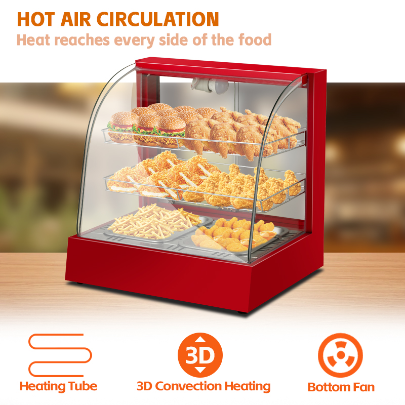 Elektrische Warmhaltevitrine f – Food Warmer Display Bewertung und Preis
