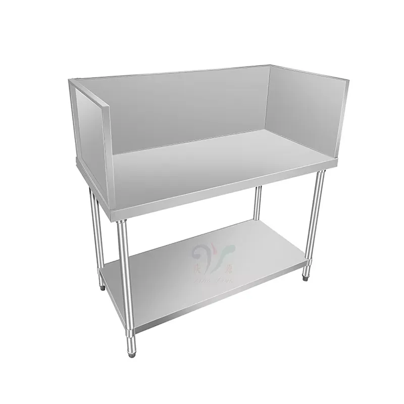 304 Edelstahl Metall-Arbeitsti – Commercial Kitchen Backsplash Bewertung und Preis