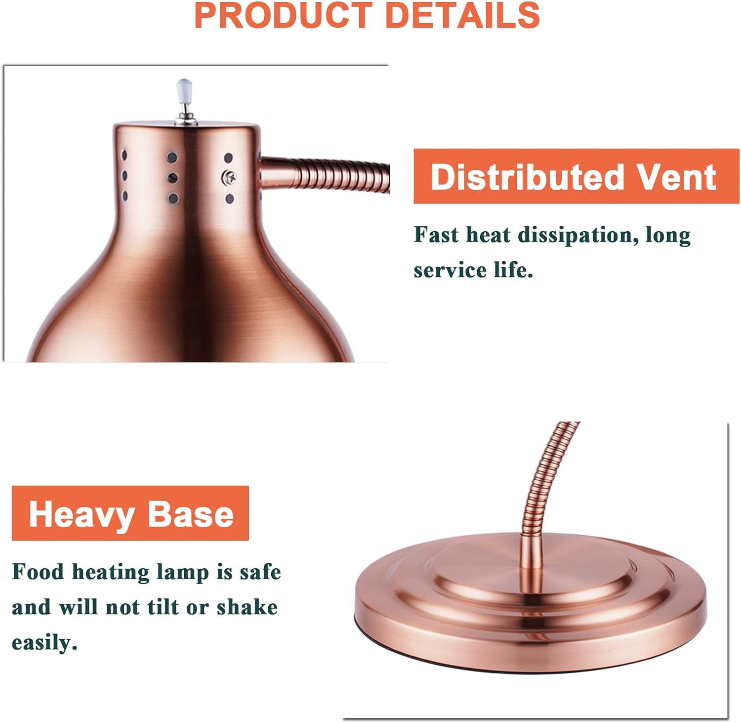 Silberne Einzel-Kopf-Speisenwä – Food Warmer Display Bewertung und Preis