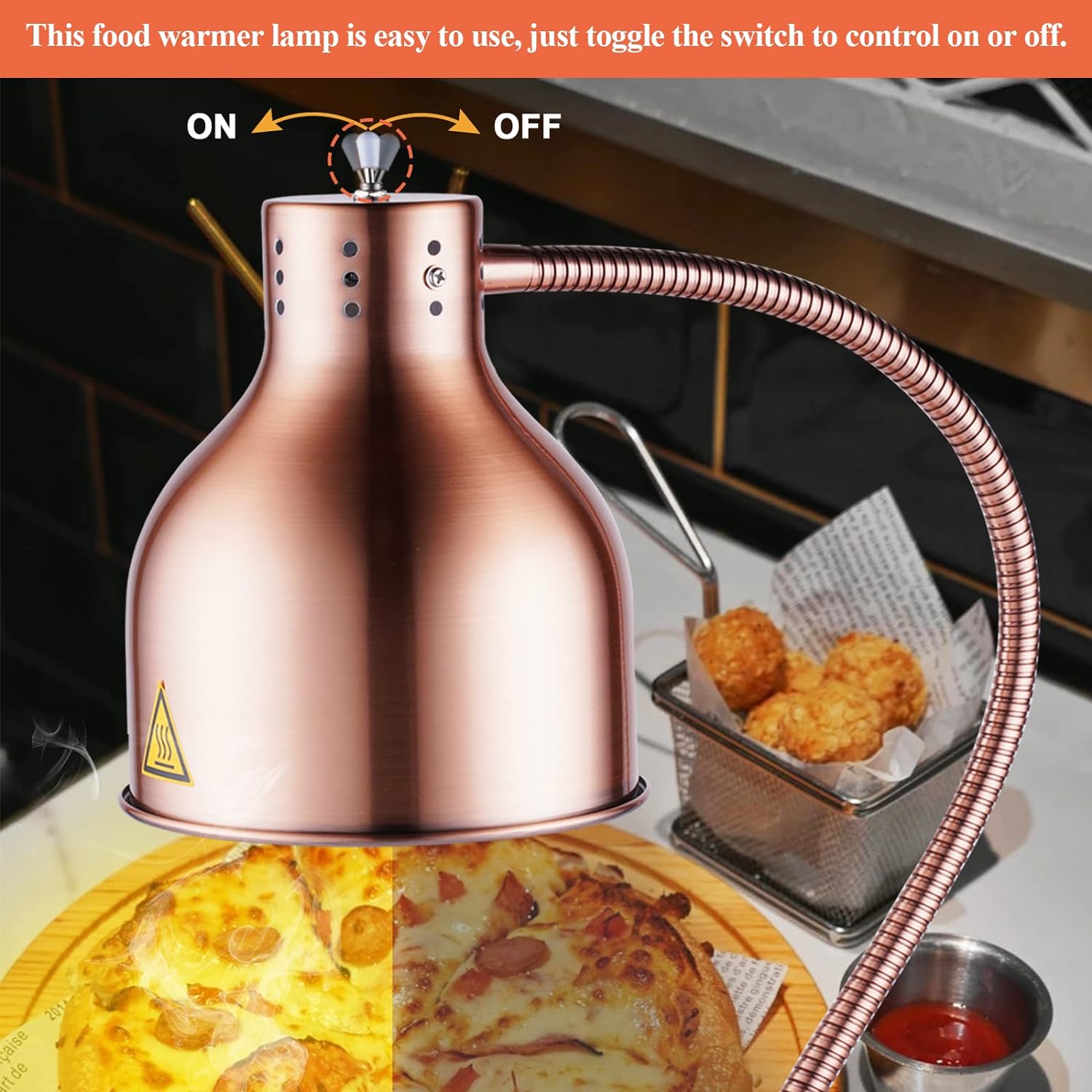 Silberne Einzel-Kopf-Speisenwä – Food Warmer Display Bewertung und Preis