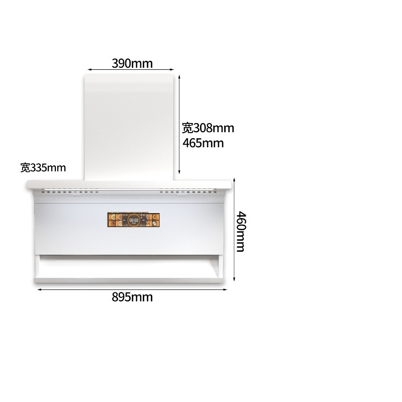 Dunstabzugshaube oben, seitlic – Commercial Kitchen Vent Hood Bewertung und Preis