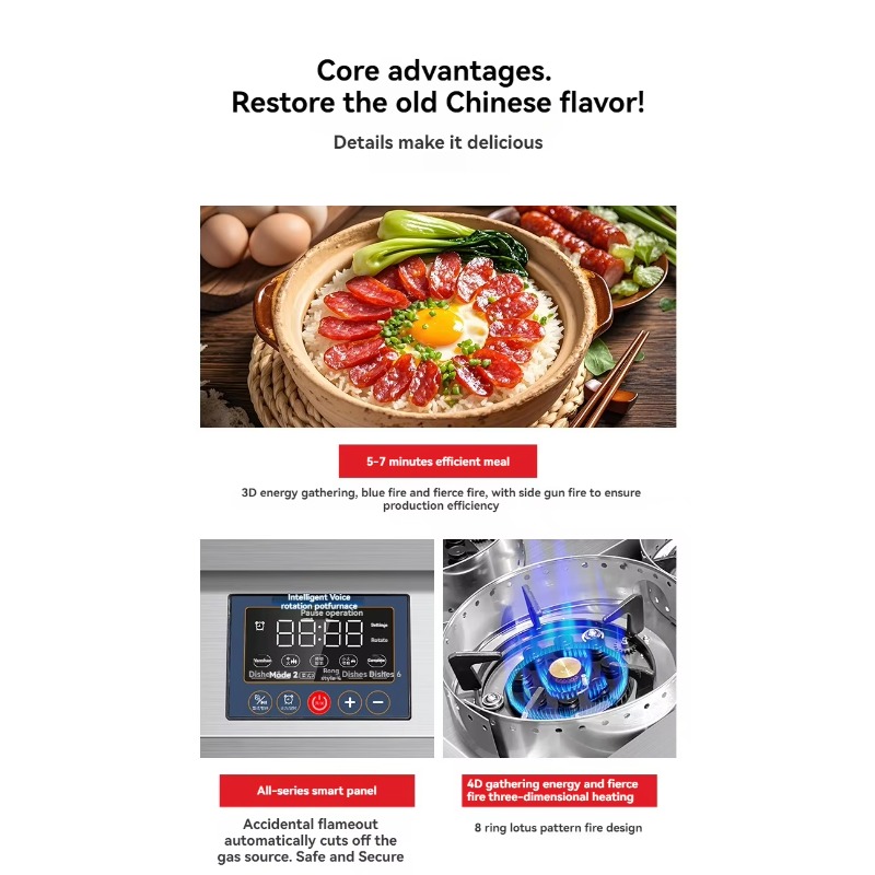Hochwertige 9-Schicht-Gewerbek – Commercial Kitchen Equipment Bewertung und Preis